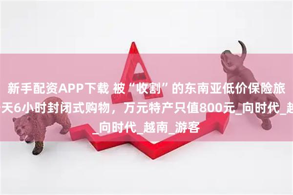 新手配资APP下载 被“收割”的东南亚低价保险旅游团：一天6小时封闭式购物，万元特产只值800元_向时代_越南_游客