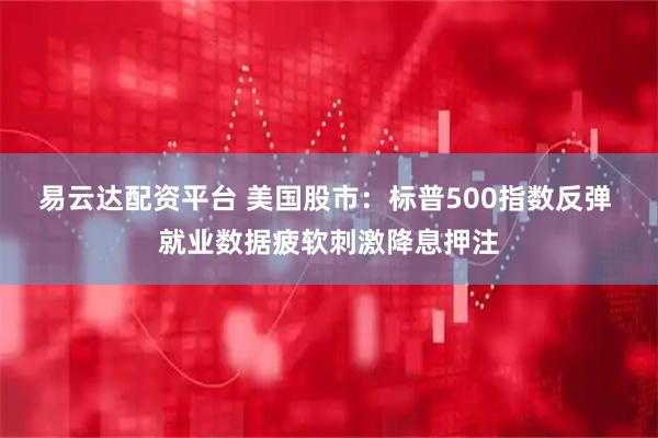 易云达配资平台 美国股市：标普500指数反弹 就业数据疲软刺激降息押注